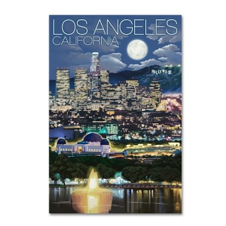 Lantern Press 'California' Canvas Art,30x47